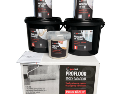 Garagekit til 15-25m2 - Ral 7042