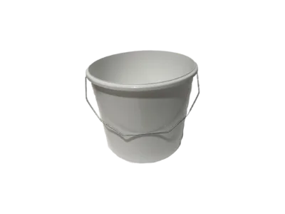 Hvid plast spand  5,6L