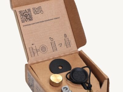 Norr knage X1 - Sort/messing