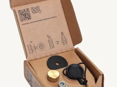 Norr knage X1 - Sort/messing