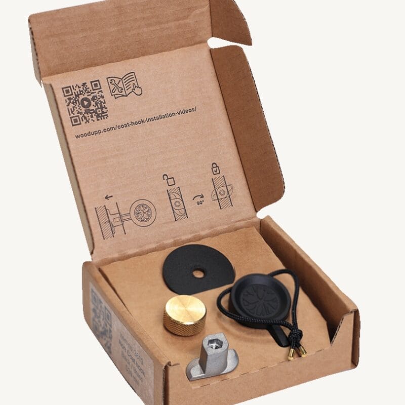 Norr knage X1 - Sort/messing