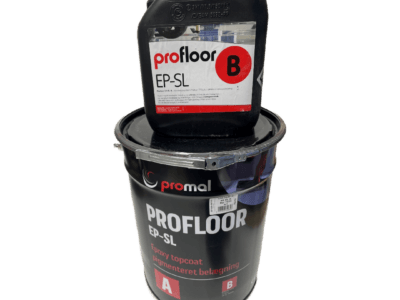 Profloor EP-SL, indfarvet epoxybelægning, 20kg - Ral 7042