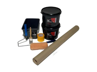 Studiepakke 25-40m2 inkl.  Tilbehør - Lys råhvid; NCS 0500N