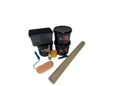 Studiepakken 25-40m2 /m. loft maling og tilbehør