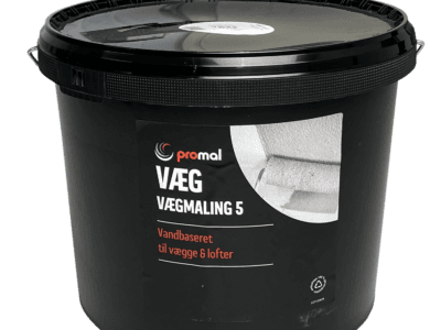 Promal væg & loftmaling glans 5, 10L