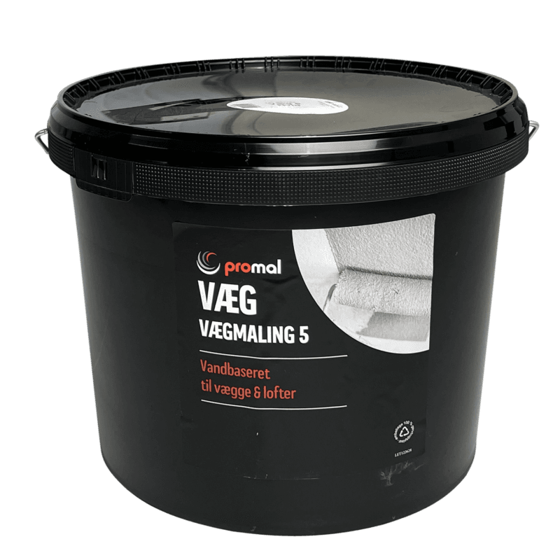 Promal væg & loftmaling glans 5, 10L