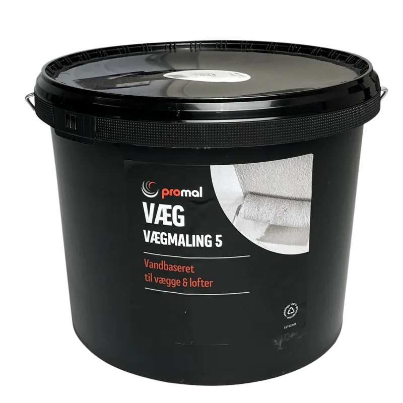 Promal væg & loftmaling glans 5, 10L