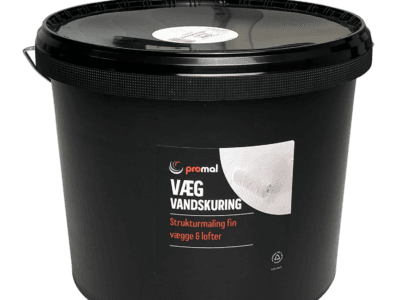 Promal vandskuringsmaling, 10L - Hvid