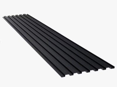 Aluwood Plain sort 240cm