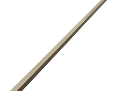 Afslutningsliste Eg 22mm 2400x27x22mm